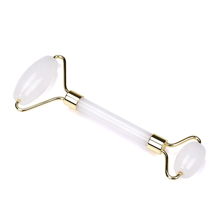 White Quartz Crystal Face Roller